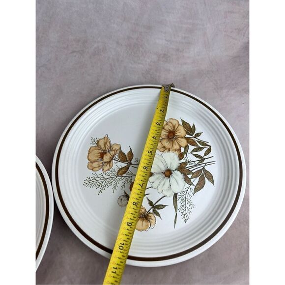 Vintage Town and Country Mill Run Dinner Plates Stone Wear - Picture 4 of 6
